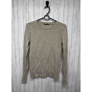 Womens Size S Everlane Cashmere Sweater Beige EUC